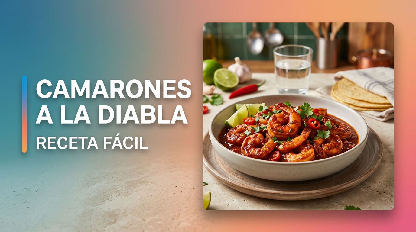 Camarones a la Diabla: Receta Fácil