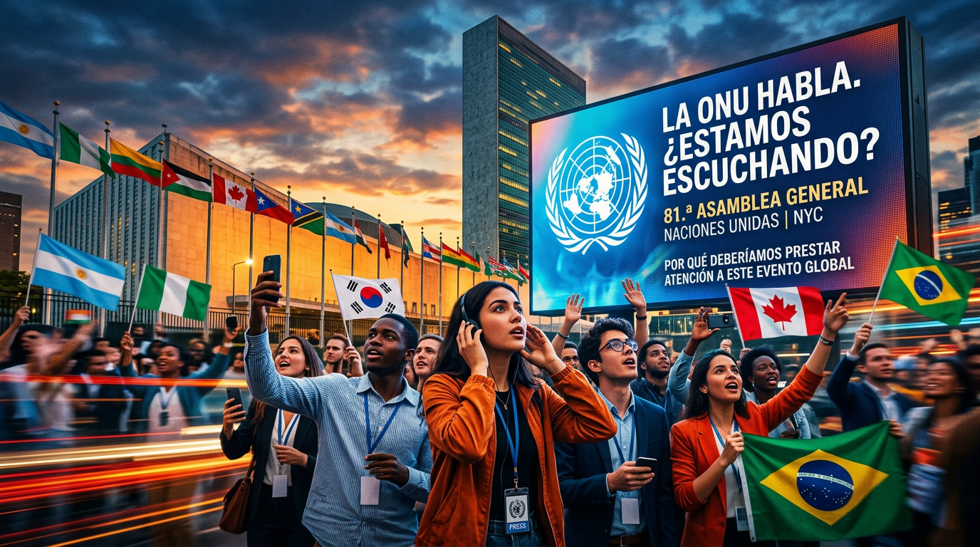 La ONU habla. ¿Estamos escuchando? Por qué deberíamos prestar atención a la 81.ª Asamblea General de las Naciones Unidas