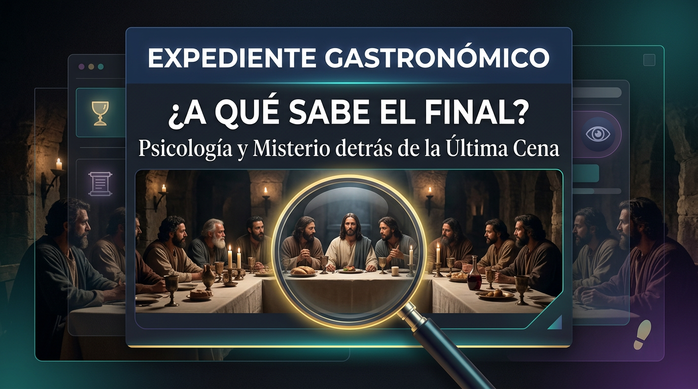 Expediente Gastronómico: ¿A qué sabe el final? Psicología y Misterio detrás de la Última Cena