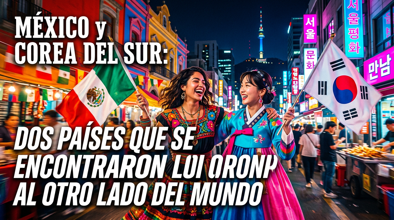 México y Corea del Sur: dos países que se encontraron al otro lado del mundo