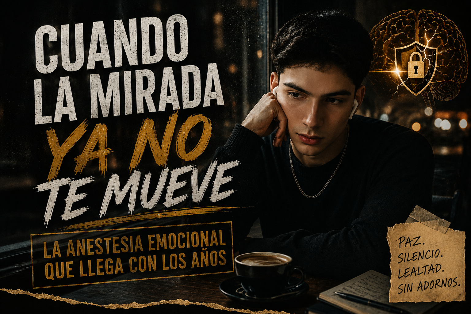 La Anestesia del Corazón: Cuando el amor deja de sorprenderte