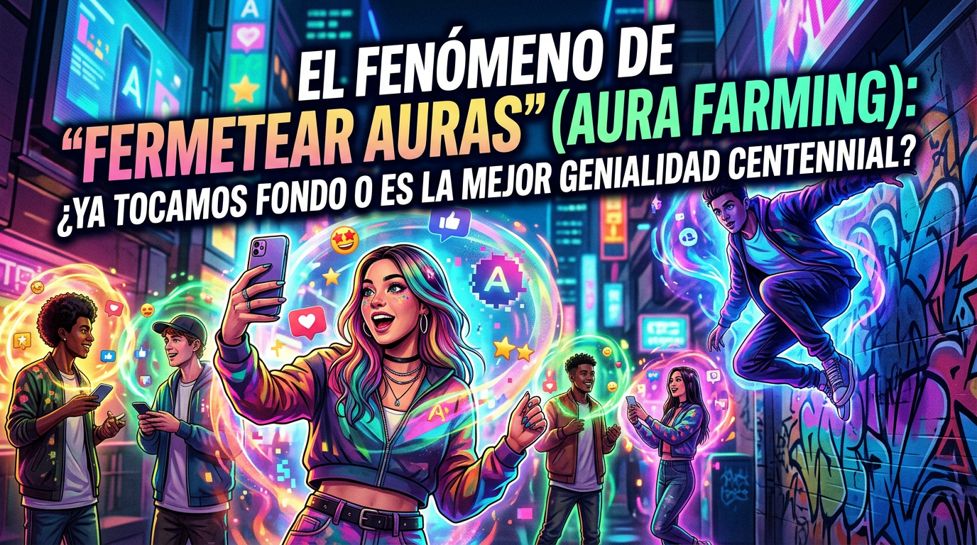 El fenómeno de "Fermetear Auras" (Aura Farming): ¿Ya tocamos fondo o es la mejor genialidad centennial?