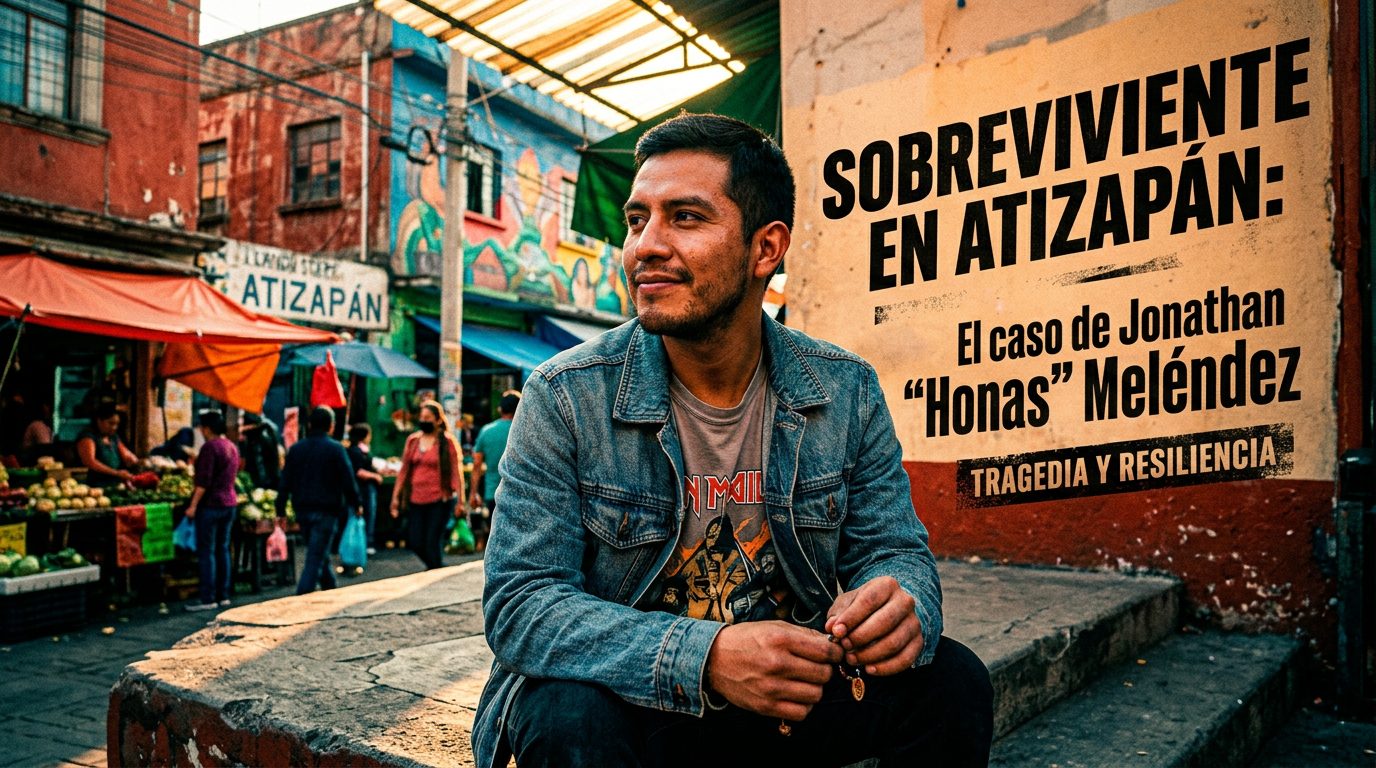 Tragedia y Sobreviviente en Atizapán: El caso de Jonathan “Honas” Meléndez