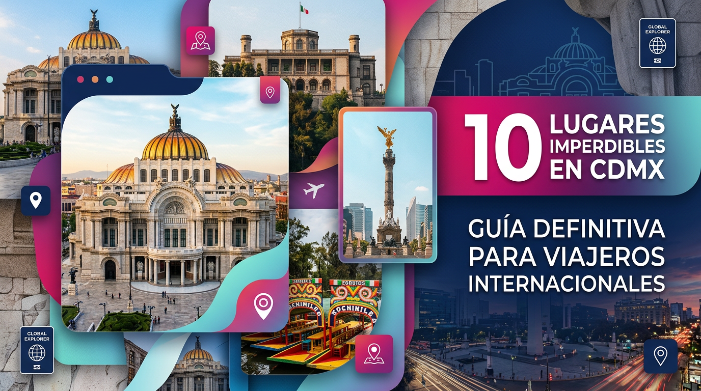 10 Lugares Imperdibles en CDMX: Guía Definitiva para Viajeros Internacionales